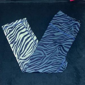 Peloton MFW/Kali animal print capri